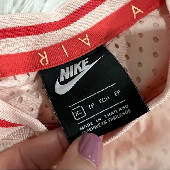 Nike Air Big Short Sleeve T-Shirt Girls XS - Picture 7 of 13